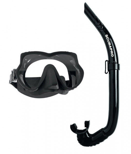 Scubapro Devil Tauchermaske mit Apnea Faltschnorchel