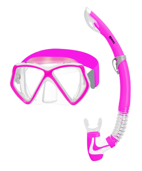 Mares Pirate Neon Kinder Schnorchelset pink